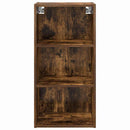 vidaXL Függő szekrény Füstölt tölgy 40 x 29,5 x 80 cm Faanyag