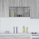 vidaXL Függő szekrény Szürke Sonoma 40 x 29,5 x 80 cm Faanyag
