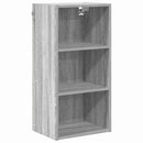vidaXL Függő szekrény Szürke Sonoma 40 x 29,5 x 80 cm Faanyag