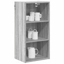 vidaXL Függő szekrény Szürke Sonoma 40 x 29,5 x 80 cm Faanyag