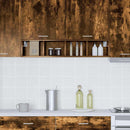 vidaXL Függő szekrény Riga Füstölt tölgy 20 x 29,5 x 100 cm Faanyag