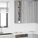 vidaXL Függő szekrény Szürke Sonoma 20 x 29,5 x 100 cm Faanyag