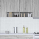 vidaXL Függő szekrény Riga Szürke Sonoma 20 x 29,5 x 100 cm Faanyag