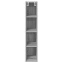 vidaXL Függő szekrény Szürke Sonoma 20 x 29,5 x 100 cm Faanyag