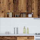 vidaXL Függő szekrény Riga Öreg fa 20 x 29,5 x 100 cm Faanyag