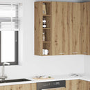 vidaXL Függő szekrény Riga Artisan tölgy 20 x 29,5 x 100 cm Faanyag