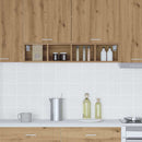 vidaXL Függő szekrény Riga Artisan tölgy 20 x 29,5 x 100 cm Faanyag