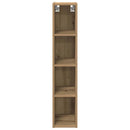 vidaXL Függő szekrény Riga Artisan tölgy 20 x 29,5 x 100 cm Faanyag