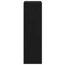 vidaXL Függő szekrény Fekete tölgy 30 x 29,5 x 100 cm Faanyag
