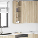 vidaXL Függő szekrény Sonoma tölgy 30 x 29,5 x 100 cm Faanyag