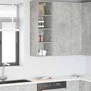 vidaXL Függő szekrény Beton Szürke 30 x 29,5 x 100 cm Faanyag
