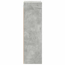 vidaXL Függő szekrény Beton Szürke 30 x 29,5 x 100 cm Faanyag