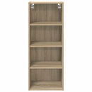 vidaXL Függő szekrény Sonoma tölgy 40 x 29,5 x 100 cm Faanyag