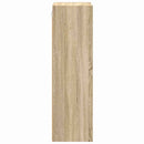 vidaXL Függő szekrény Sonoma tölgy 40 x 29,5 x 100 cm Faanyag