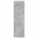 vidaXL Függő szekrény Beton Szürke 40 x 29,5 x 100 cm Faanyag