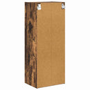 vidaXL Függő szekrény Füstölt tölgy 40 x 29,5 x 100 cm Faanyag