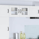 vidaXL Mosogatógép panel Kalmar 2 pcs Fehér 40 x 31 x 40 cm Faanyag