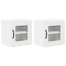 vidaXL Mosogatógép panel Kalmar 2 pcs Fehér 40 x 31 x 40 cm Faanyag