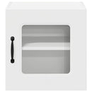 vidaXL Fali konyhaszekrény ajtóval 2 pcs Fehér 40 x 31 x 40 cm Faanyag