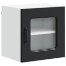 vidaXL Mosogatógép panel Kalmar 2 pcs Fekete 40 x 31 x 40 cm Faanyag