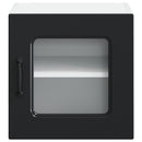 vidaXL Mosogatógép panel Kalmar 2 pcs Fekete 40 x 31 x 40 cm Faanyag