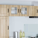 vidaXL Mosogatógép panel Kalmar Sonoma tölgy 40 x 31 x 40 cm Faanyag