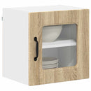 vidaXL Fali konyhaszekrény 2 pcs Sonoma tölgy 40 x 31 x 40 cm Faanyag