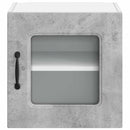 vidaXL Mosogatógép panel Kalmar Beton Szürke 40 x 31 x 40 cm Faanyag