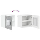 vidaXL Mosogatógép panel Kalmar Beton Szürke 40 x 31 x 40 cm Faanyag