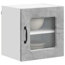 vidaXL Mosogatógép panel Kalmar Beton Szürke 40 x 31 x 40 cm Faanyag