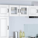 vidaXL Mosogatógép panel Kalmar Magas Fényű Fehér 40 x 31 x 40 cm