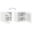 vidaXL Mosogatógép panel Kalmar Magas Fényű Fehér 40 x 31 x 40 cm