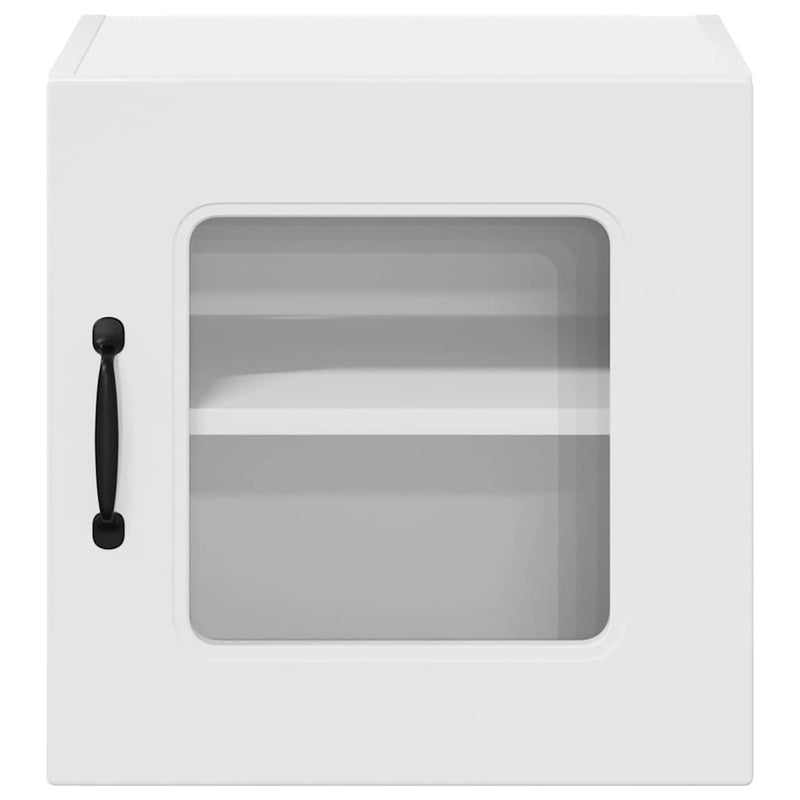 vidaXL Fali konyhaszekrény 2 pcs Magas Fényű Fehér 40 x 31 x 40 cm