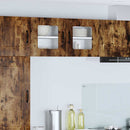 vidaXL Fali konyhaszekrény Füstölt tölgy 40 x 31 x 40 cm Faanyag