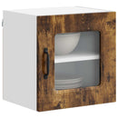 vidaXL Mosogatógép panel Kalmar Füstölt tölgy 40 x 31 x 40 cm Faanyag