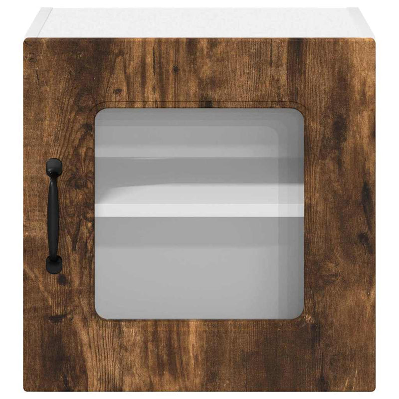 vidaXL Fali konyhaszekrény 2 pcs Füstölt tölgy 40 x 31 x 40 cm Faanyag