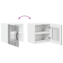 vidaXL Mosogatógép panel Kalmar Szürke Sonoma 40 x 31 x 40 cm Faanyag
