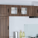 vidaXL Mosogatógép panel Kalmar Barna Tölgy 40 x 31 x 40 cm Faanyag