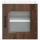 vidaXL Mosogatógép panel Kalmar Barna Tölgy 40 x 31 x 40 cm Faanyag