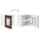 vidaXL Mosogatógép panel Kalmar Barna Tölgy 40 x 31 x 40 cm Faanyag