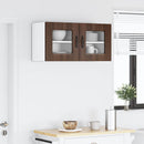 vidaXL Mosogatógép panel Kalmar 2 pcs Barna Tölgy 40 x 31 x 40 cm