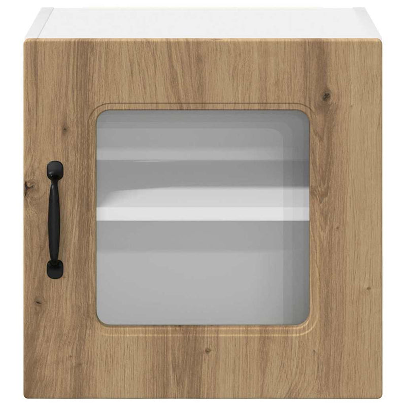 vidaXL Fali konyhaszekrény Artisan tölgy 40 x 31 x 40 cm Faanyag