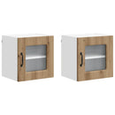 vidaXL Mosogatógép panel Kalmar 2 pcs Artisan tölgy 40 x 31 x 40 cm