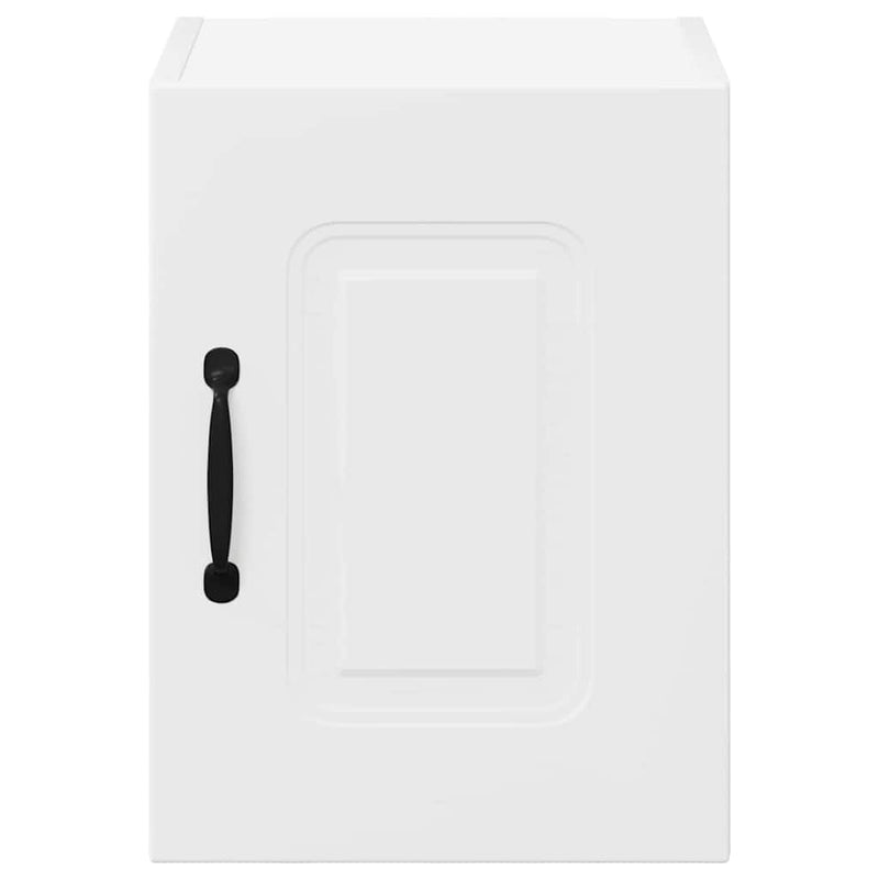 vidaXL Fali konyhaszekrény polcokkal Fehér 30 x 31 x 40 cm Faanyag