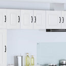 vidaXL Mosogatógép panel Kalmar 2 pcs Fehér 30 x 31 x 40 cm Faanyag