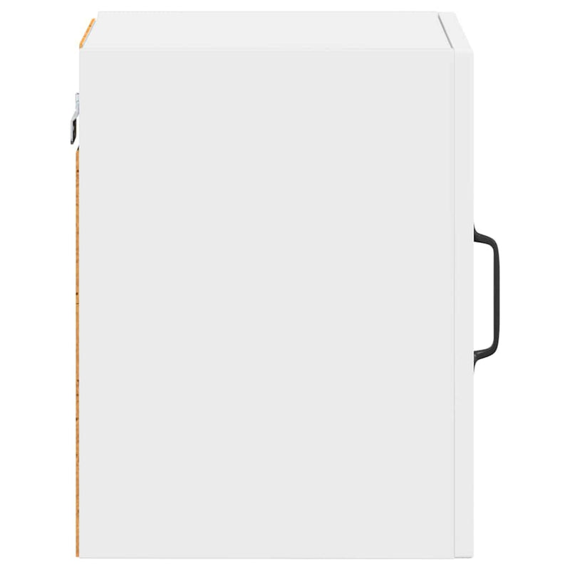 vidaXL Fali konyhaszekrény ajtóval 2 pcs Fehér 30 x 31 x 40 cm Faanyag