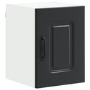 vidaXL Mosogatógép panel Kalmar 2 pcs Fekete 30 x 31 x 40 cm Faanyag