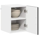 vidaXL Mosogatógép panel Kalmar 2 pcs Fekete 30 x 31 x 40 cm Faanyag