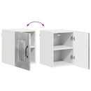 vidaXL Mosogatógép panel Kalmar Beton Szürke 30 x 31 x 40 cm Faanyag