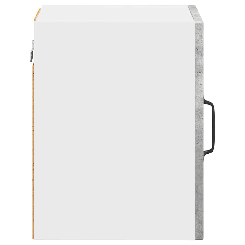 vidaXL Fali konyhaszekrény Beton Szürke 30 x 31 x 40 cm Faanyag